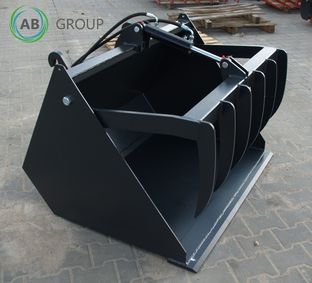 Metal-Technik Crocodile bucket 1.2 m AVANT - Loader bucket for Agricultural machinery: picture 3 Metal-Technik Crocodile bucket 1.2 m AVANT - Loader bucket for Agricultural machinery: picture 3