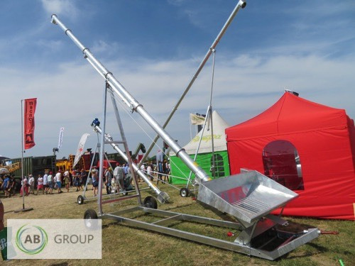 Screw Conveyor with Feed Hopper Magrotex 200/12/OC-D - Post-harvest equipment: picture 1 Screw Conveyor with Feed Hopper Magrotex 200/12/OC-D - Post-harvest equipment: picture 1