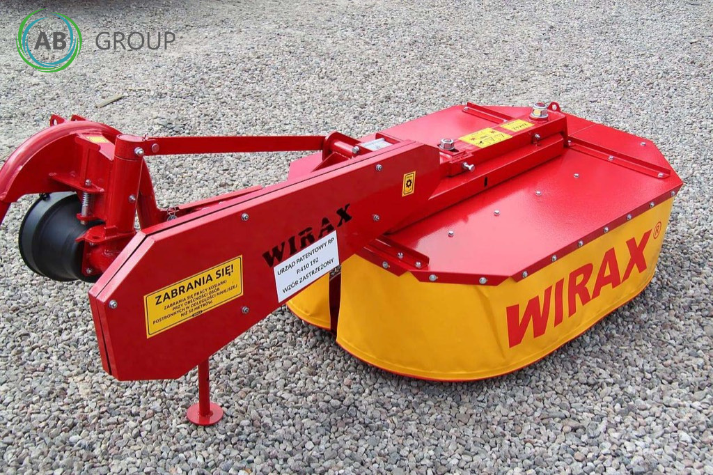 Wirax drum mower 1,65 m metal cover + tarp - Mower: picture 1 Wirax drum mower 1,65 m metal cover + tarp - Mower: picture 1