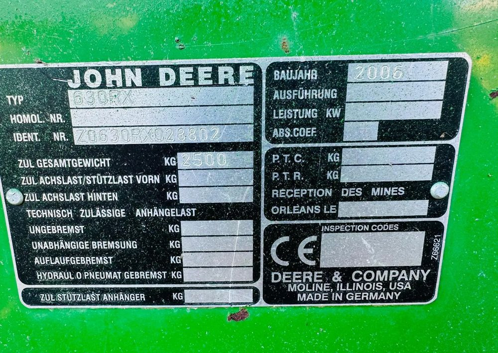 John Deere 630R - Grain header: picture 4 John Deere 630R - Grain header: picture 4