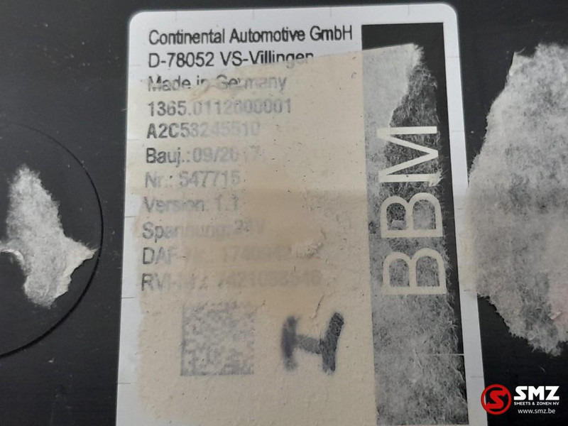 DAF Occ ECU BBM regeleenheid DAF - ECU for Truck: picture 5 DAF Occ ECU BBM regeleenheid DAF - ECU for Truck: picture 5