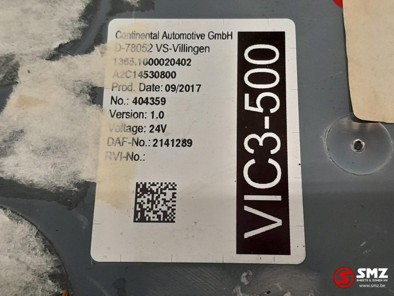 DAF Occ ECU VIC3-500 regeleenheid DAF - ECU for Truck: picture 5 DAF Occ ECU VIC3-500 regeleenheid DAF - ECU for Truck: picture 5