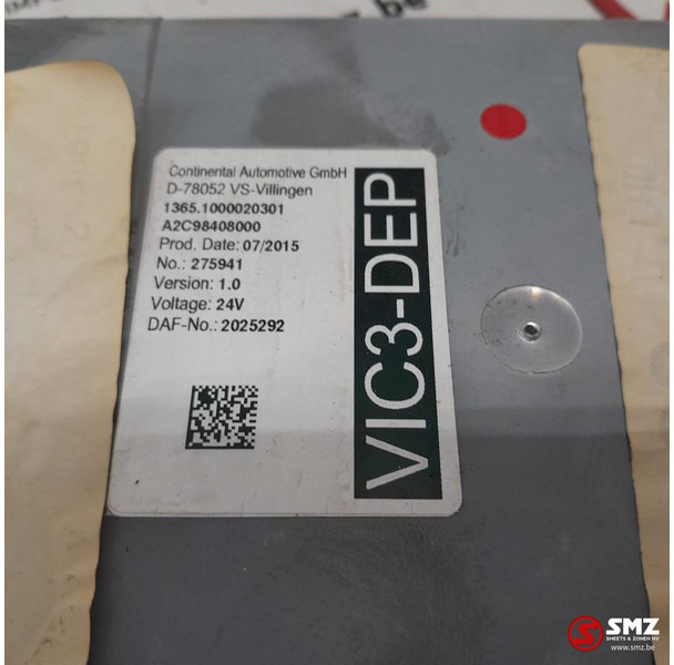 DAF Occ ECU VIC3 regeleenheid DAF - ECU for Truck: picture 5 DAF Occ ECU VIC3 regeleenheid DAF - ECU for Truck: picture 5