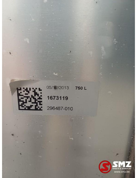 DAF Occ brandstoftank met steunen 750L DAF - Fuel tank for Truck: picture 5 DAF Occ brandstoftank met steunen 750L DAF - Fuel tank for Truck: picture 5