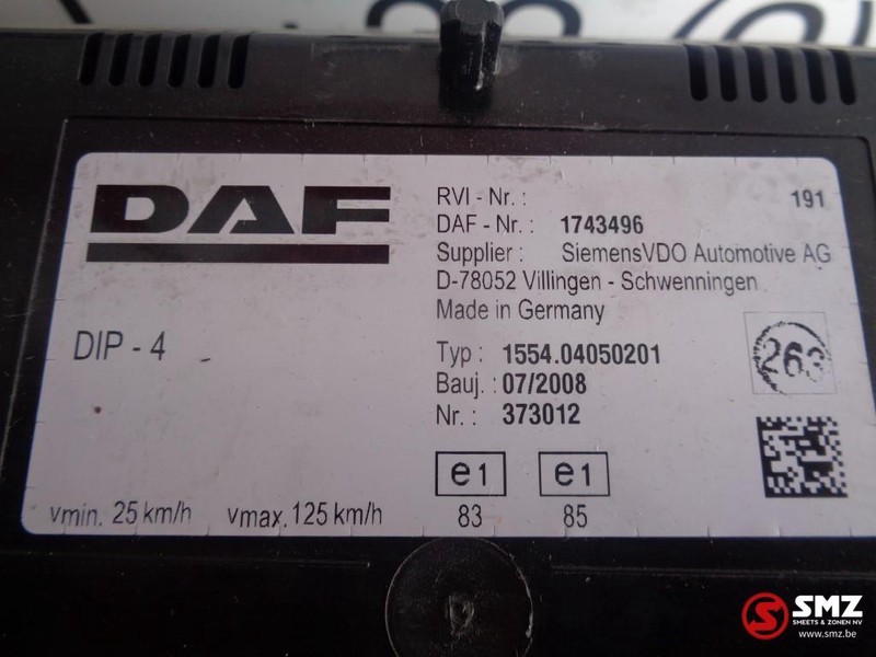 DAF Occ daf instrumentenpaneel DAF CF XF LF - Dashboard for Truck: picture 3 DAF Occ daf instrumentenpaneel DAF CF XF LF - Dashboard for Truck: picture 3
