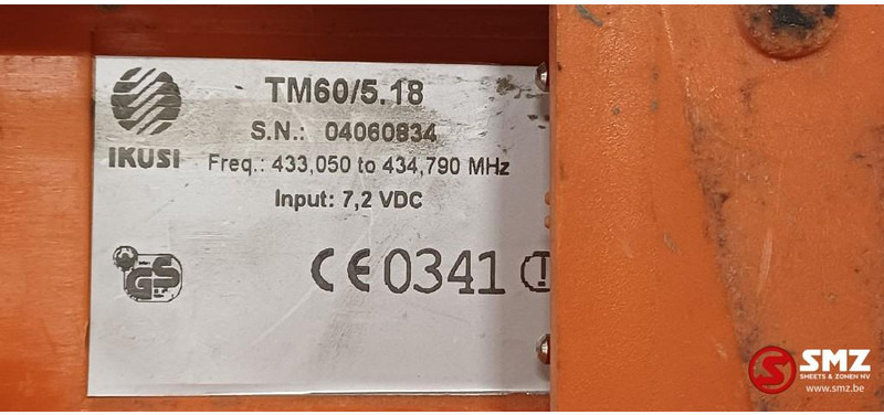 Diversen Occ afstandsbediening autolaadkraan TM60/5.18 Ikus - Boom: picture 3 Diversen Occ afstandsbediening autolaadkraan TM60/5.18 Ikus - Boom: picture 3