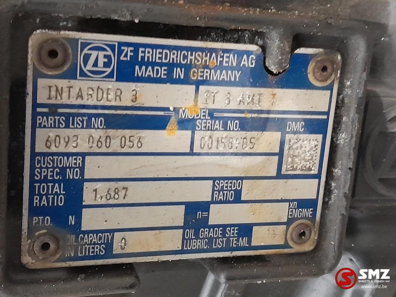 MAN Occ intarder IT 3 AMT T i=1,687 MAN - Gearbox for Truck: picture 5 MAN Occ intarder IT 3 AMT T i=1,687 MAN - Gearbox for Truck: picture 5