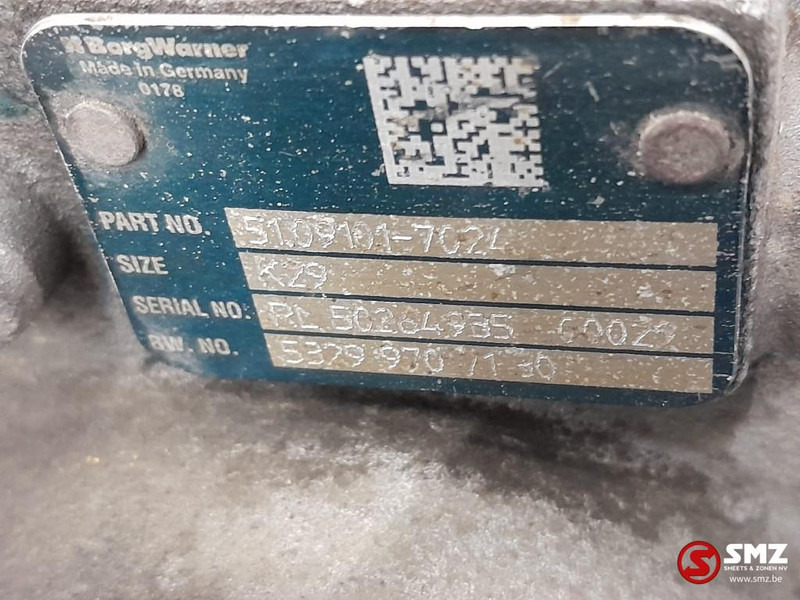 MAN Occ turbocharger K29 MAN - Turbo for Truck: picture 5 MAN Occ turbocharger K29 MAN - Turbo for Truck: picture 5