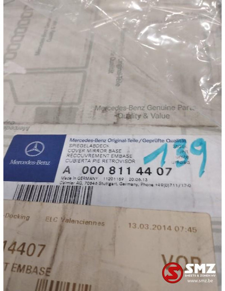 Mercedes-Benz Spiegelsteun links mercedes sprinter w906 a0008114 - Rear view mirror for Truck: picture 3 Mercedes-Benz Spiegelsteun links mercedes sprinter w906 a0008114 - Rear view mirror for Truck: picture 3