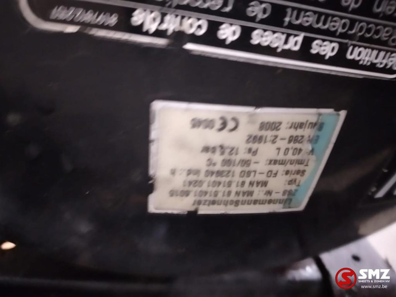 MAN Occ set luchtketels MAN TGX 40L 12,5 Bar 815140102 - Spare parts for Truck: picture 5 MAN Occ set luchtketels MAN TGX 40L 12,5 Bar 815140102 - Spare parts for Truck: picture 5