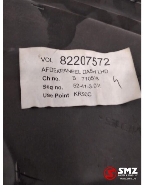 Volvo Occ afdekpaneel dashboard LHD Volvo FH4 - Dashboard for Truck: picture 3 Volvo Occ afdekpaneel dashboard LHD Volvo FH4 - Dashboard for Truck: picture 3