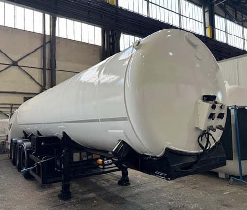 CRYOLOR Gas tank semi-trailer cryogenic used for nitrogen, argon, oxygen, LIN, LOX, LAR. - Tanker semi-trailer: picture 1 CRYOLOR Gas tank semi-trailer cryogenic used for nitrogen, argon, oxygen, LIN, LOX, LAR. - Tanker semi-trailer: picture 1