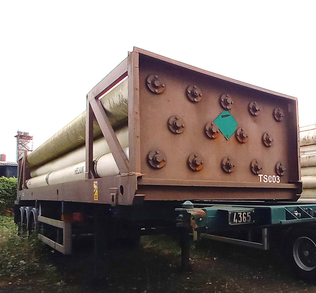 FRUEHAUF Gas, compressed helium, hydrogen, Wasserstoff, 196 bar - Tanker semi-trailer: picture 1 FRUEHAUF Gas, compressed helium, hydrogen, Wasserstoff, 196 bar - Tanker semi-trailer: picture 1
