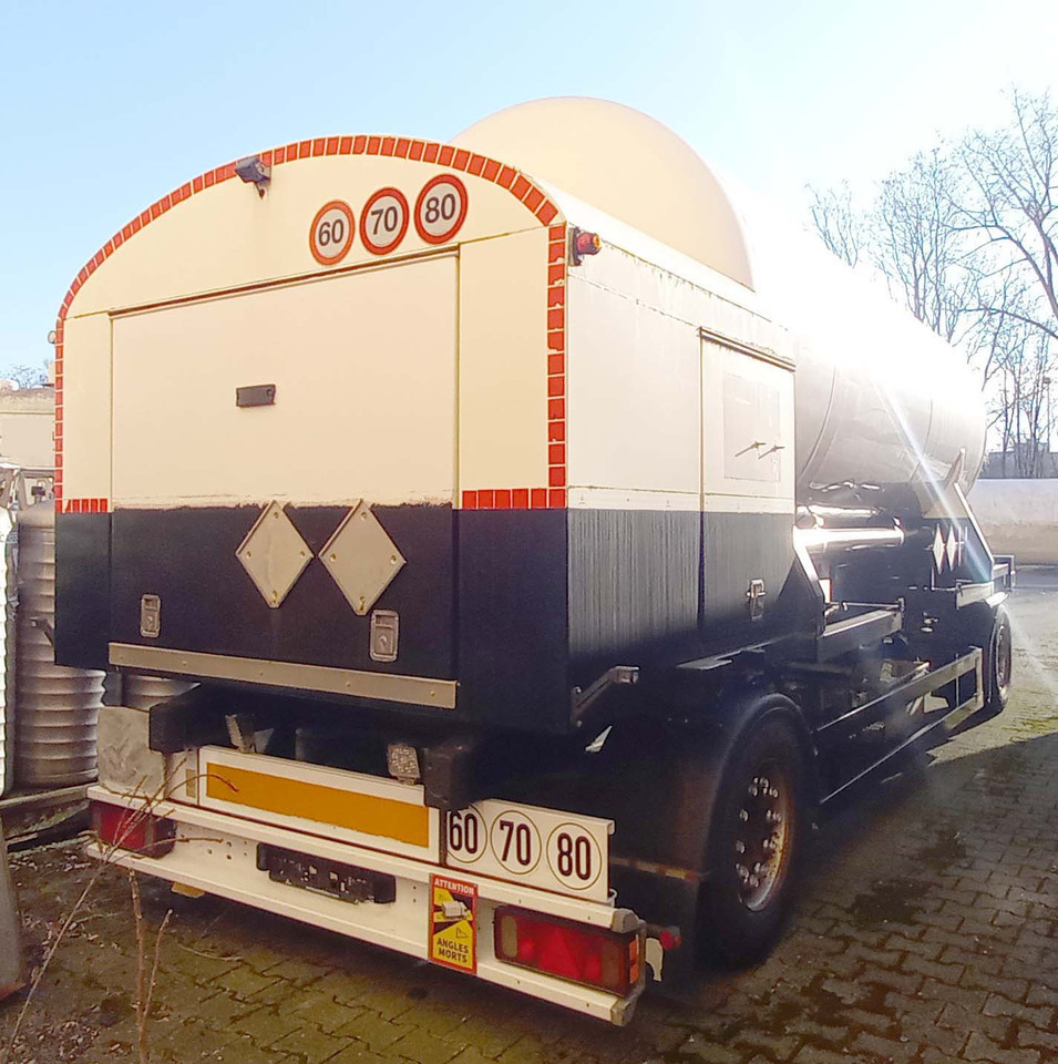 GOFA Gas tank trailer cryogenic used for oxygen, nitrogen, argon, gas. - Tanker semi-trailer: picture 5 GOFA Gas tank trailer cryogenic used for oxygen, nitrogen, argon, gas. - Tanker semi-trailer: picture 5