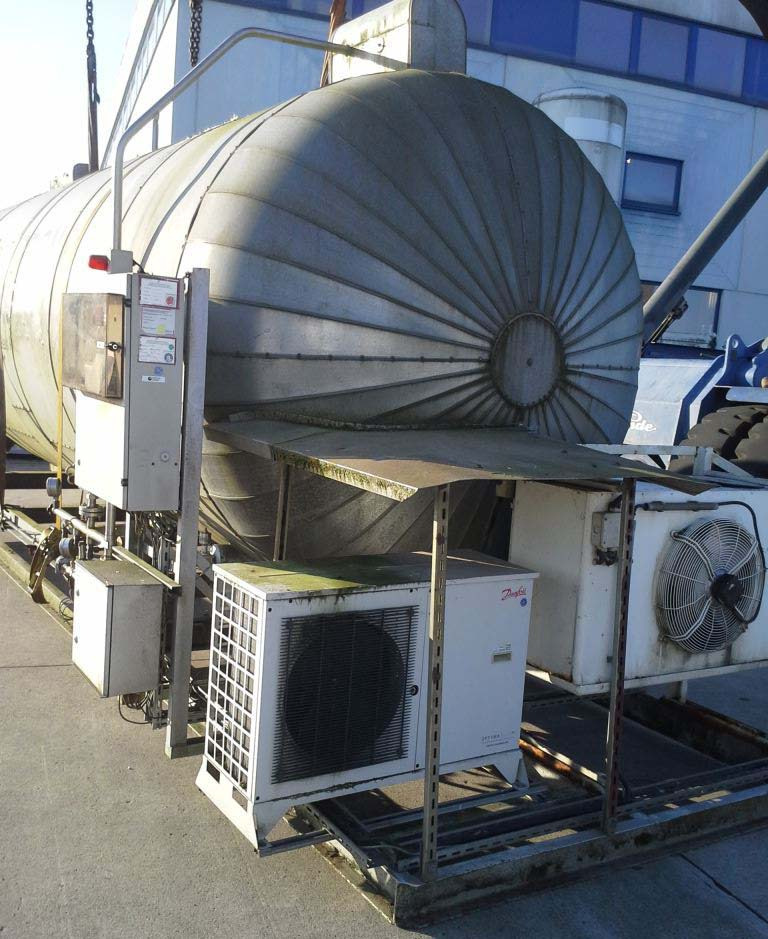 Gas tank used for CO2 liquid Carbon dioxide - Storage tank: picture 2 Gas tank used for CO2 liquid Carbon dioxide - Storage tank: picture 2