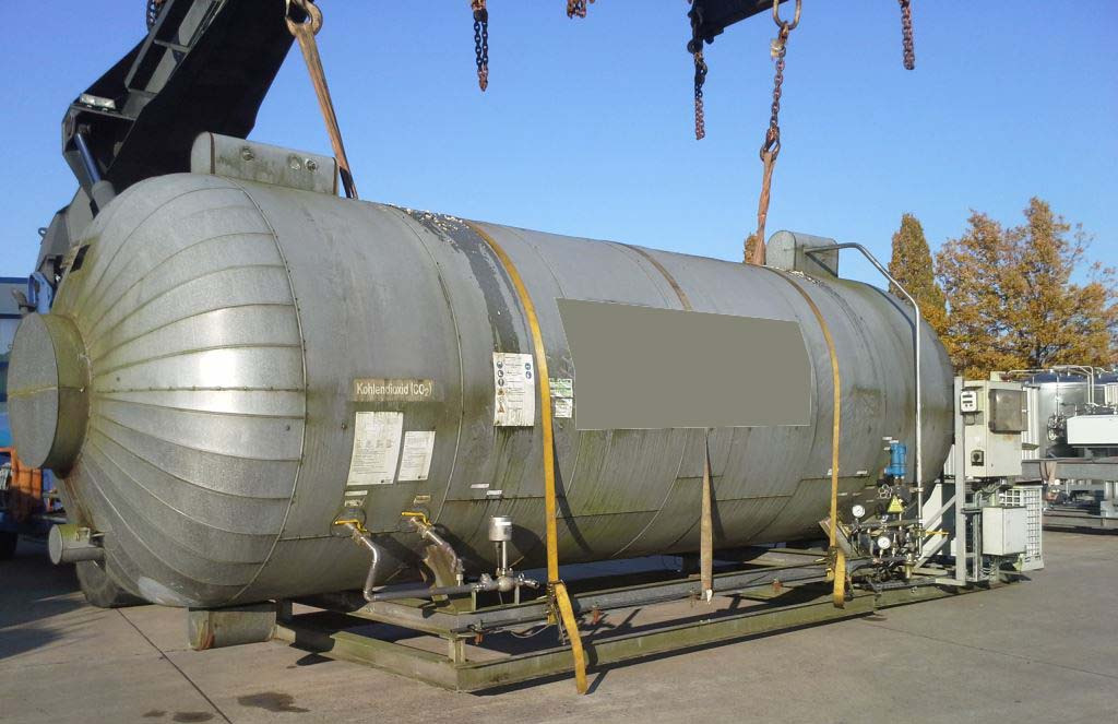 Gas tank used for CO2 liquid Carbon dioxide - Storage tank: picture 1 Gas tank used for CO2 liquid Carbon dioxide - Storage tank: picture 1