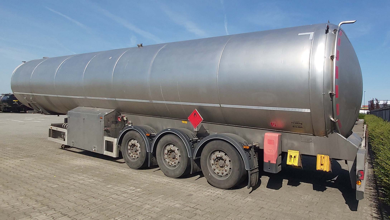 INDOX Gas tank semi-trailer cryogenic used for LNG, Methan, Methane, ethylene, nitrogen. - Tanker semi-trailer: picture 3 INDOX Gas tank semi-trailer cryogenic used for LNG, Methan, Methane, ethylene, nitrogen. - Tanker semi-trailer: picture 3