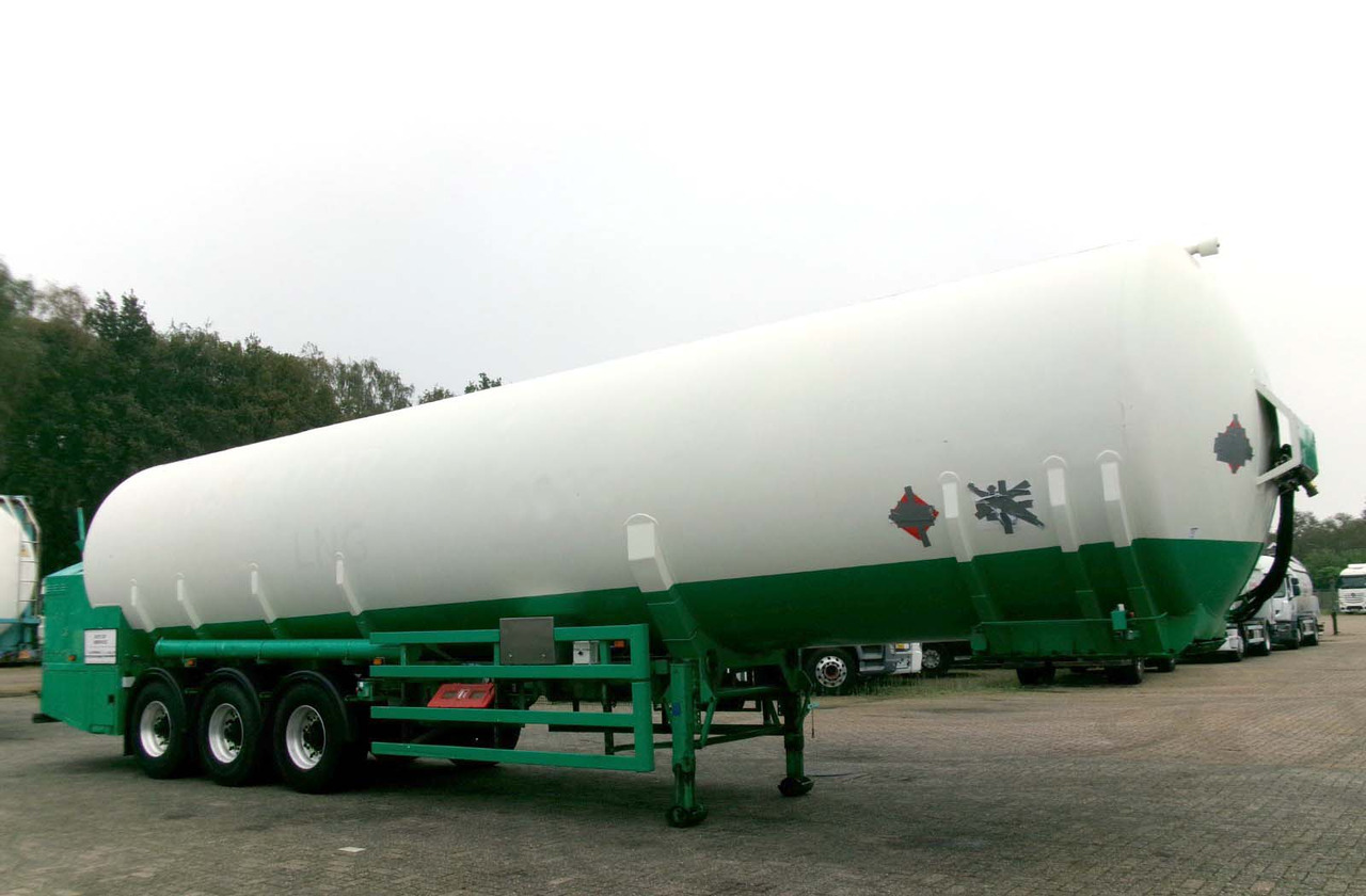 M1 Engineering Gas tank semi-trailer cryogenic used for LNG Methan Methane - Tanker semi-trailer: picture 1 M1 Engineering Gas tank semi-trailer cryogenic used for LNG Methan Methane - Tanker semi-trailer: picture 1
