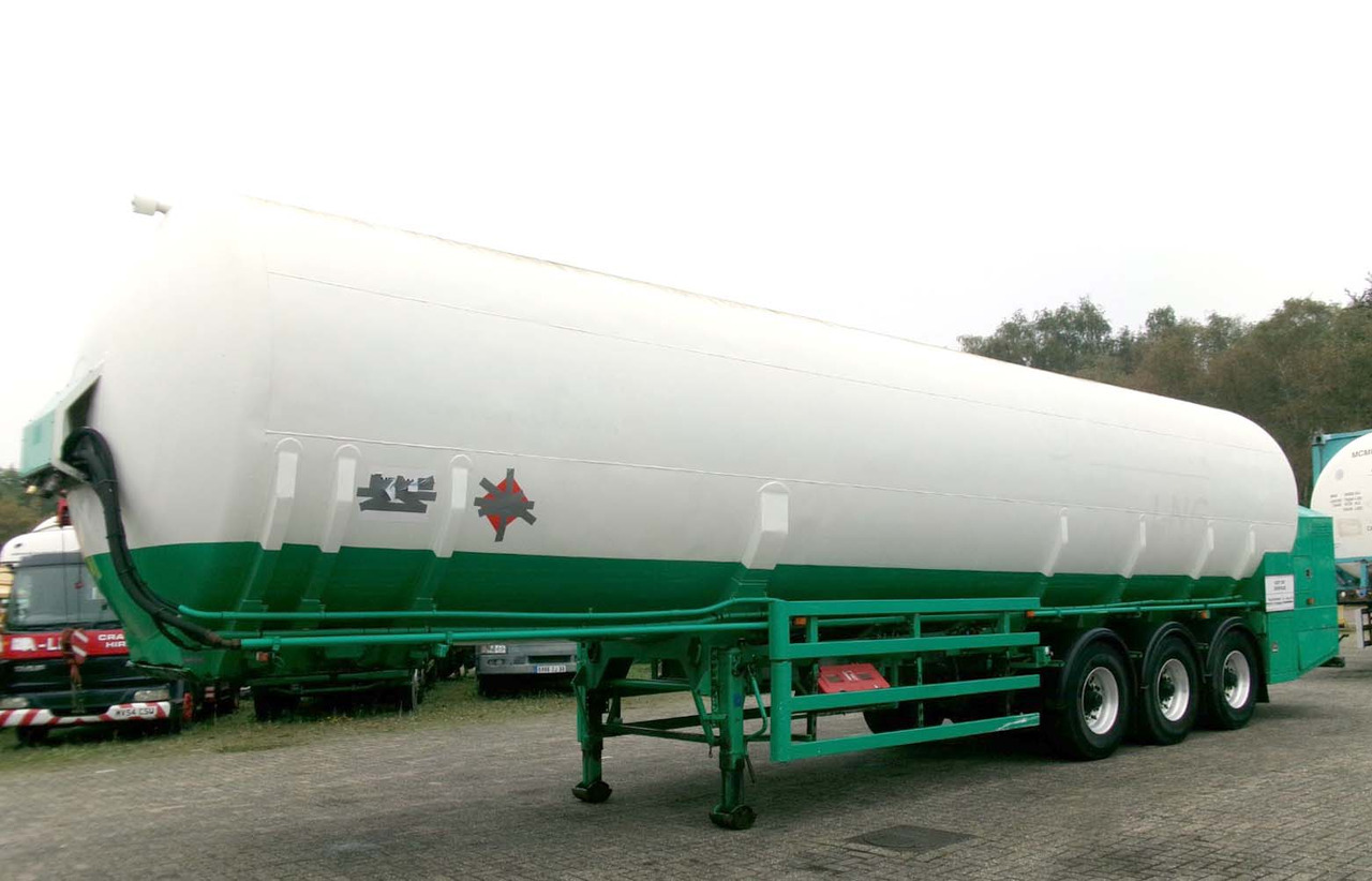 M1 Engineering Gas tank semi-trailer cryogenic used for LNG Methan Methane - Tanker semi-trailer: picture 2 M1 Engineering Gas tank semi-trailer cryogenic used for LNG Methan Methane - Tanker semi-trailer: picture 2