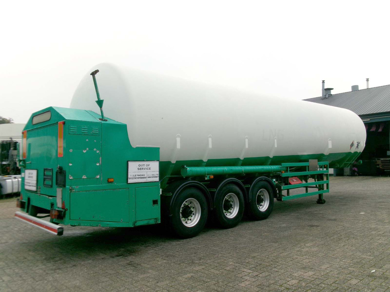 M1 Engineering Gas tank semi-trailer cryogenic used for LNG Methan Methane - Tanker semi-trailer: picture 3 M1 Engineering Gas tank semi-trailer cryogenic used for LNG Methan Methane - Tanker semi-trailer: picture 3