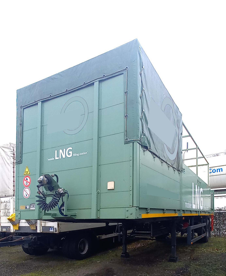Messer Griesheim Gas tank semi-trailer used for LNG/CNG mobile filling station Methan Gas Cryogenic - Tanker semi-trailer: picture 2 Messer Griesheim Gas tank semi-trailer used for LNG/CNG mobile filling station Methan Gas Cryogenic - Tanker semi-trailer: picture 2