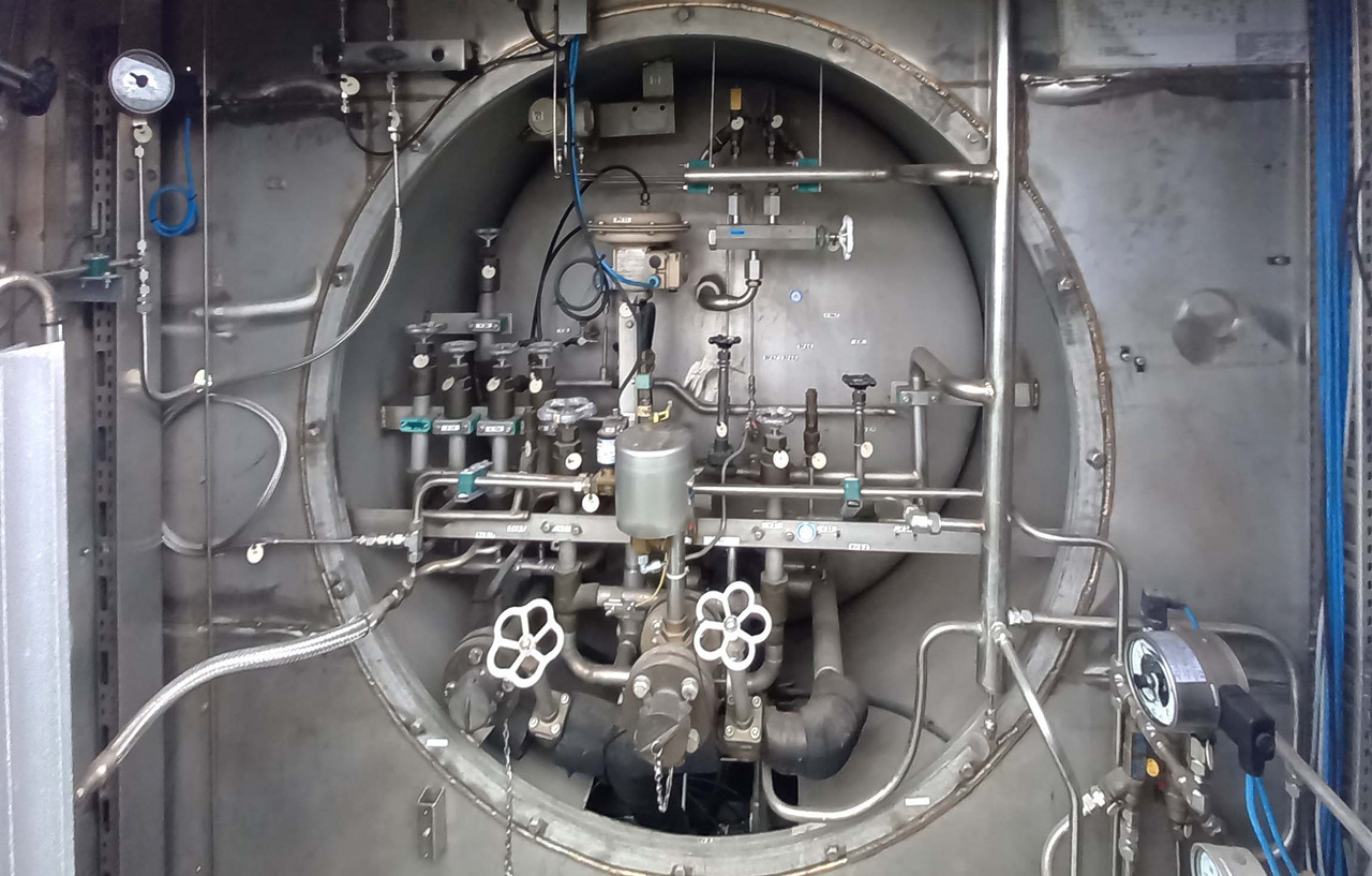 Municipal/ Special vehicle Messer Griesheim Tank semi-trailer LNG/CNG filling station Methan Gas Cryogenic: picture 6