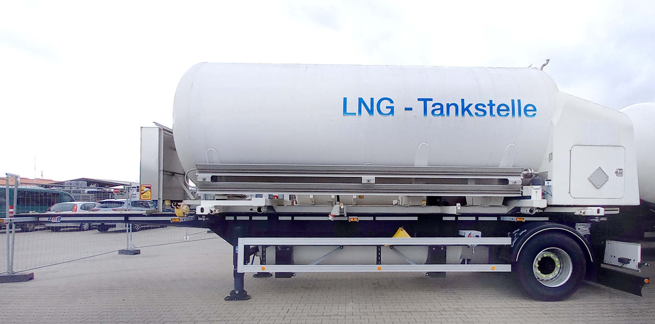 Schwingenschlögel Gas tank semi-trailer used for LNG/CNG mobile filling station Methan Gas Cryogenic - Tanker semi-trailer: picture 2 Schwingenschlögel Gas tank semi-trailer used for LNG/CNG mobile filling station Methan Gas Cryogenic - Tanker semi-trailer: picture 2