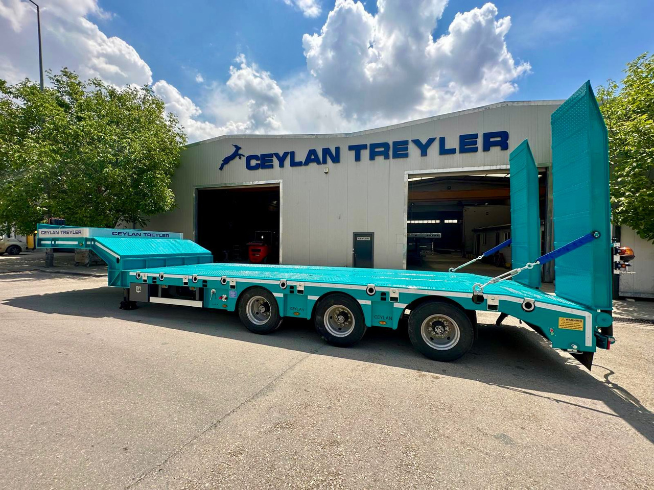CEYLAN 3 AXLES STANDART & EXTENDABLE LOWBED - Low loader semi-trailer: picture 2 CEYLAN 3 AXLES STANDART & EXTENDABLE LOWBED - Low loader semi-trailer: picture 2