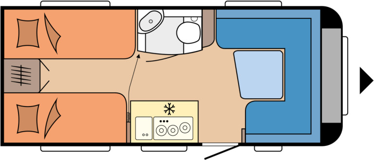Hobby DE LUXE 460 LU - Caravan: picture 1 Hobby DE LUXE 460 LU - Caravan: picture 1