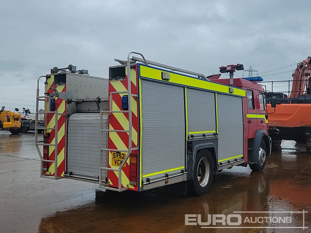 2002 MAN 4x2 Fire Engine, Automatic Gearbox (Reg. Docs. Available) - Fire engine: picture 5 2002 MAN 4x2 Fire Engine, Automatic Gearbox (Reg. Docs. Available) - Fire engine: picture 5