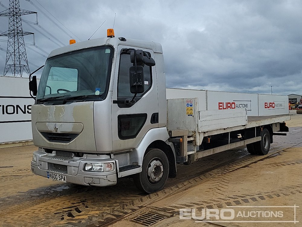 2005 Renault 4x2 Flat Bed Lorry, Manual Gearbox (Reg. Docs. Available) - Dropside/ Flatbed truck: picture 1 2005 Renault 4x2 Flat Bed Lorry, Manual Gearbox (Reg. Docs. Available) - Dropside/ Flatbed truck: picture 1