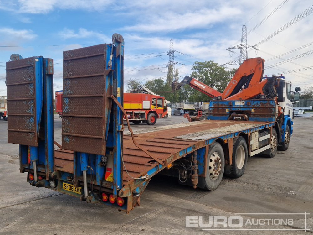 2008 Scania P340 - Car transporter truck, Crane truck: picture 5 2008 Scania P340 - Car transporter truck, Crane truck: picture 5