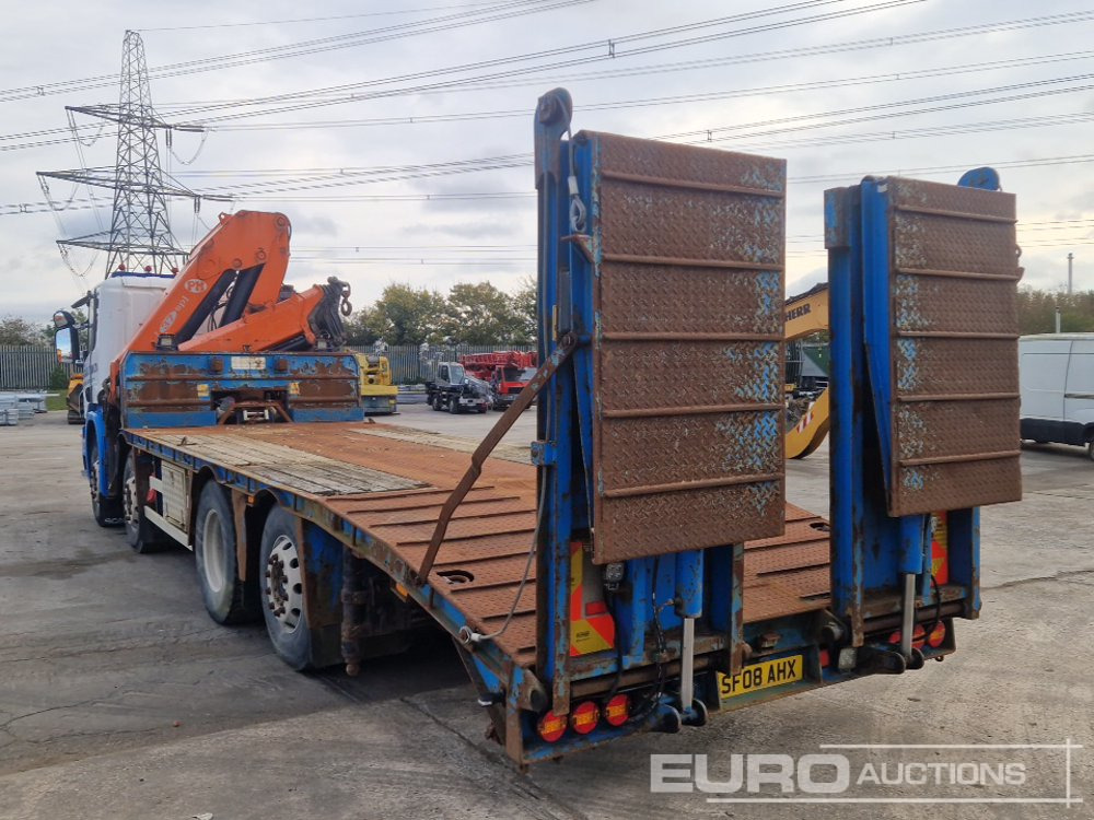 2008 Scania P340 - Car transporter truck, Crane truck: picture 3 2008 Scania P340 - Car transporter truck, Crane truck: picture 3