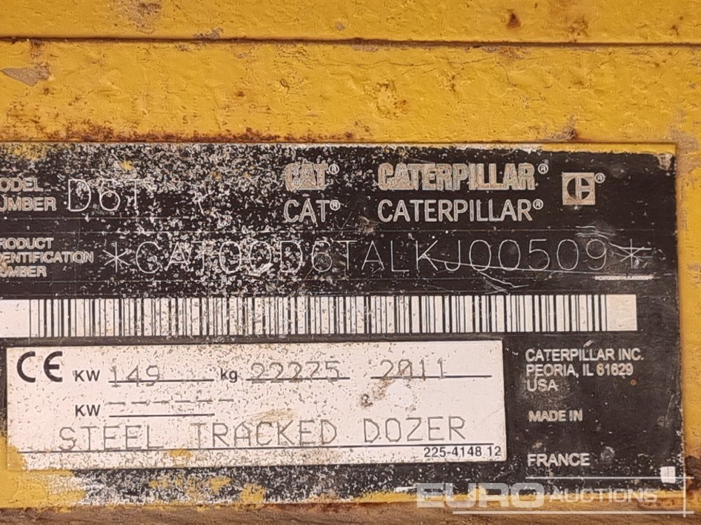 Bulldozer 2011 CAT D6T: picture 41