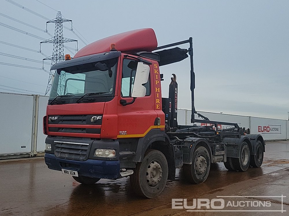 2011 DAF 85CF-410 - Hook lift truck: picture 1 2011 DAF 85CF-410 - Hook lift truck: picture 1