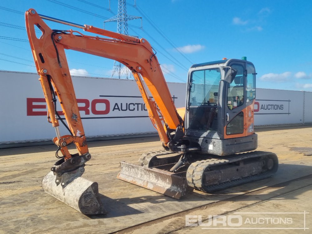 2011 Doosan DX60R - Mini excavator: picture 1 2011 Doosan DX60R - Mini excavator: picture 1