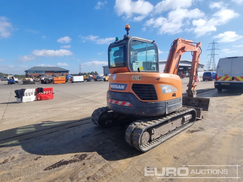2011 Doosan DX60R - Mini excavator: picture 5 2011 Doosan DX60R - Mini excavator: picture 5