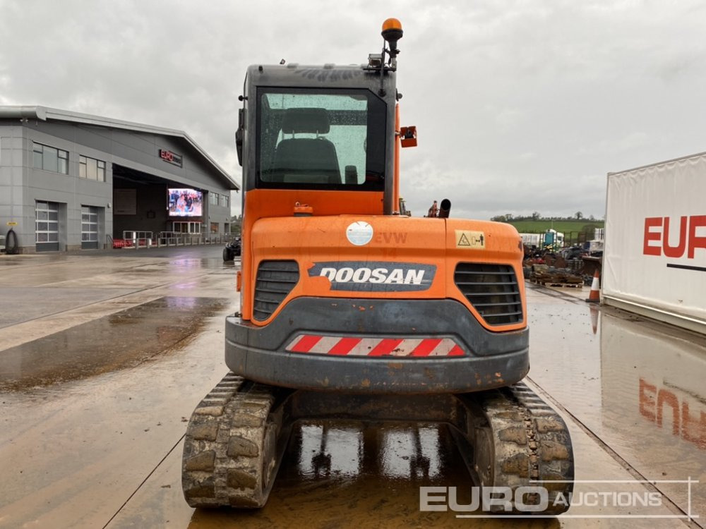 2011 Doosan DX60R - Mini excavator: picture 4 2011 Doosan DX60R - Mini excavator: picture 4
