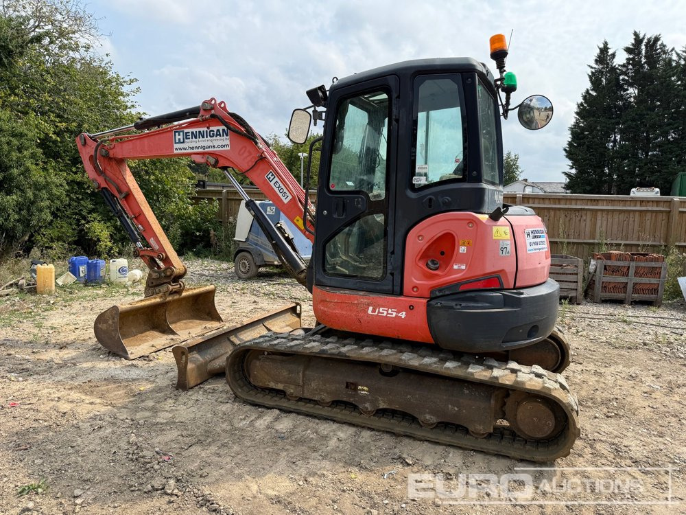 2011 Kubota U55-4 - Mini excavator: picture 1 2011 Kubota U55-4 - Mini excavator: picture 1
