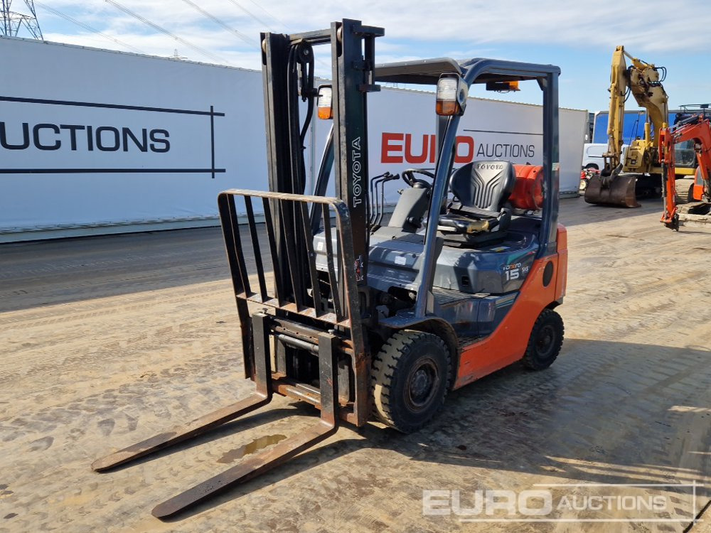 2011 Toyota 02-8FGF15 - Forklift: picture 1 2011 Toyota 02-8FGF15 - Forklift: picture 1