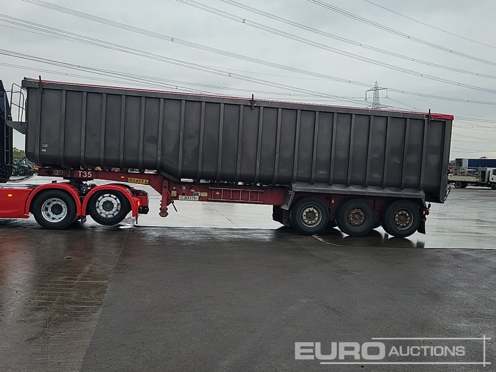 2011 Wilcox Tri Axle Bulk Tipping Trailer, Front Lift Axle, Easy Sheet (Plating Certificate Available) - Tipper semi-trailer: picture 2 2011 Wilcox Tri Axle Bulk Tipping Trailer, Front Lift Axle, Easy Sheet (Plating Certificate Available) - Tipper semi-trailer: picture 2