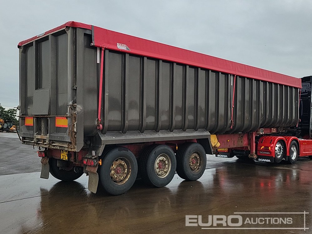 2011 Wilcox Tri Axle Bulk Tipping Trailer, Front Lift Axle, Easy Sheet (Plating Certificate Available) - Tipper semi-trailer: picture 5 2011 Wilcox Tri Axle Bulk Tipping Trailer, Front Lift Axle, Easy Sheet (Plating Certificate Available) - Tipper semi-trailer: picture 5