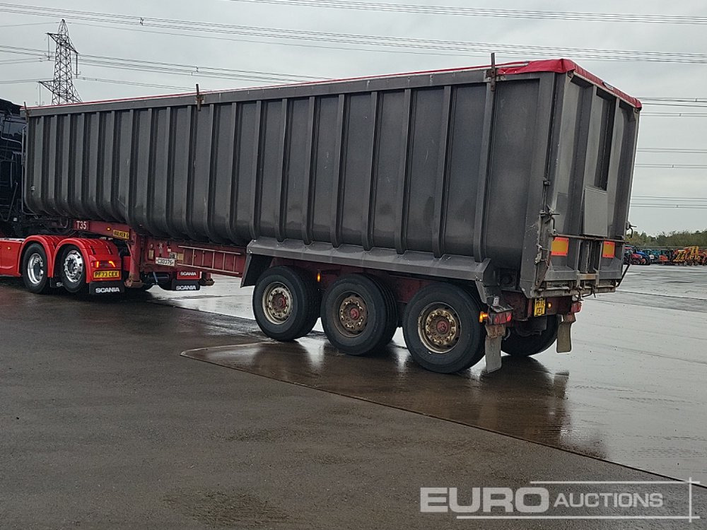 2011 Wilcox Tri Axle Bulk Tipping Trailer, Front Lift Axle, Easy Sheet (Plating Certificate Available) - Tipper semi-trailer: picture 3 2011 Wilcox Tri Axle Bulk Tipping Trailer, Front Lift Axle, Easy Sheet (Plating Certificate Available) - Tipper semi-trailer: picture 3