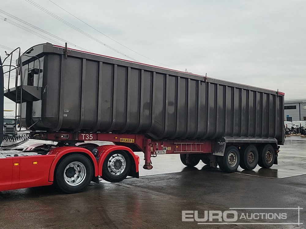 2011 Wilcox Tri Axle Bulk Tipping Trailer, Front Lift Axle, Easy Sheet (Plating Certificate Available) - Tipper semi-trailer: picture 1 2011 Wilcox Tri Axle Bulk Tipping Trailer, Front Lift Axle, Easy Sheet (Plating Certificate Available) - Tipper semi-trailer: picture 1