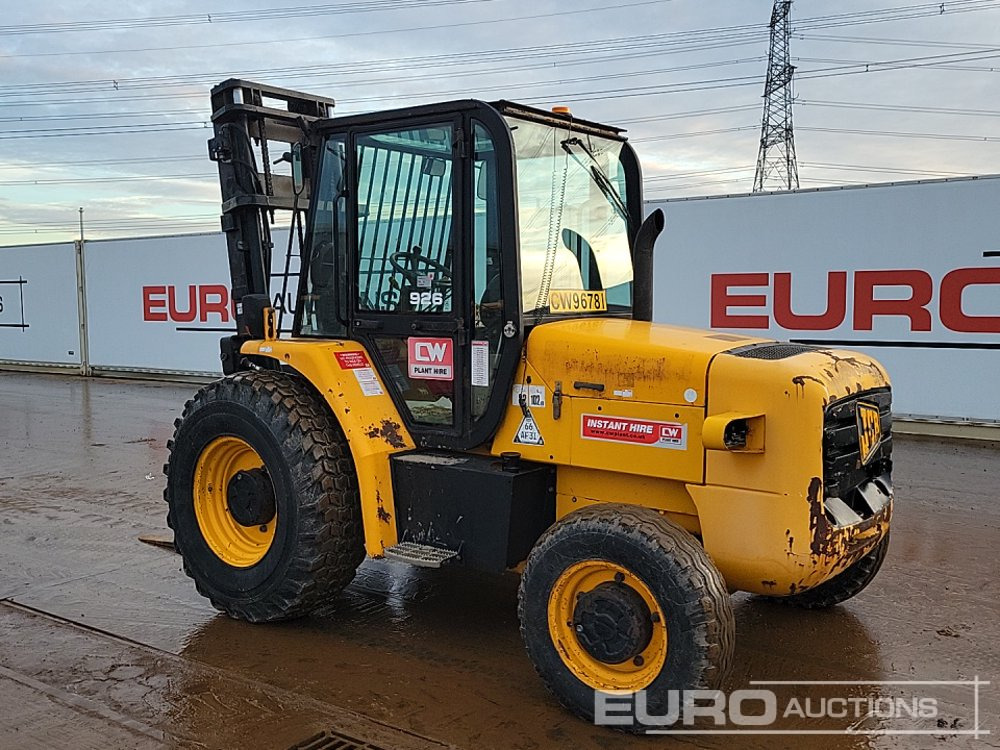 2012 JCB 926 - Rough terrain forklift: picture 3 2012 JCB 926 - Rough terrain forklift: picture 3