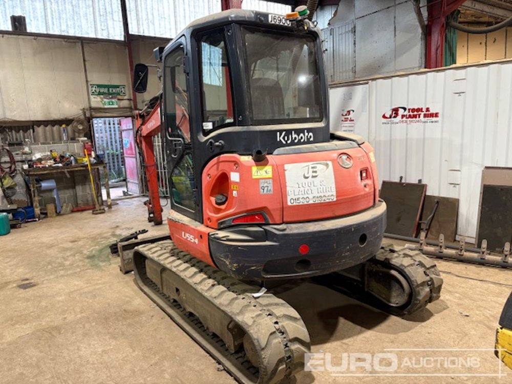 2012 Kubota U55-4 - Mini excavator: picture 2 2012 Kubota U55-4 - Mini excavator: picture 2