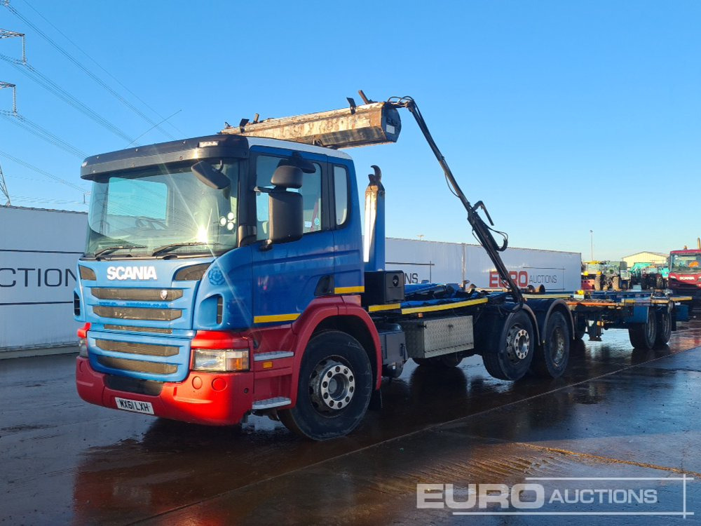 2012 Scania P360 - Hook lift truck: picture 1 2012 Scania P360 - Hook lift truck: picture 1