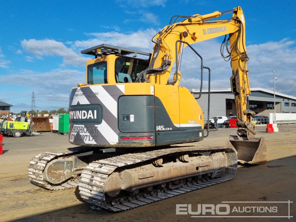 2013 Hyundai R145LCR-9 - Crawler excavator: picture 5 2013 Hyundai R145LCR-9 - Crawler excavator: picture 5