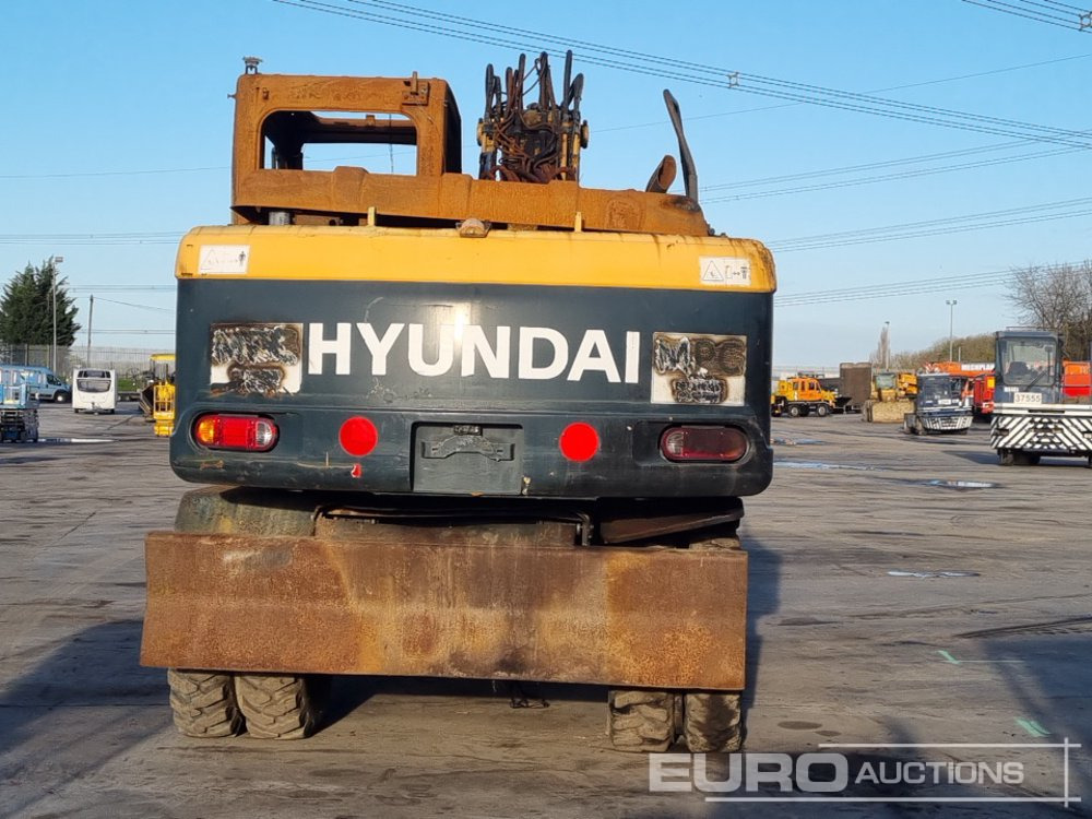 2013 Hyundai ROBEX140W-9 - Wheel excavator: picture 4 2013 Hyundai ROBEX140W-9 - Wheel excavator: picture 4