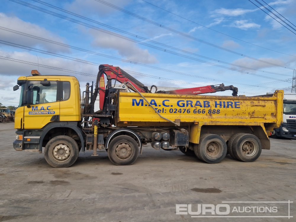 2013 Scania P400 - Tipper, Crane truck: picture 2 2013 Scania P400 - Tipper, Crane truck: picture 2